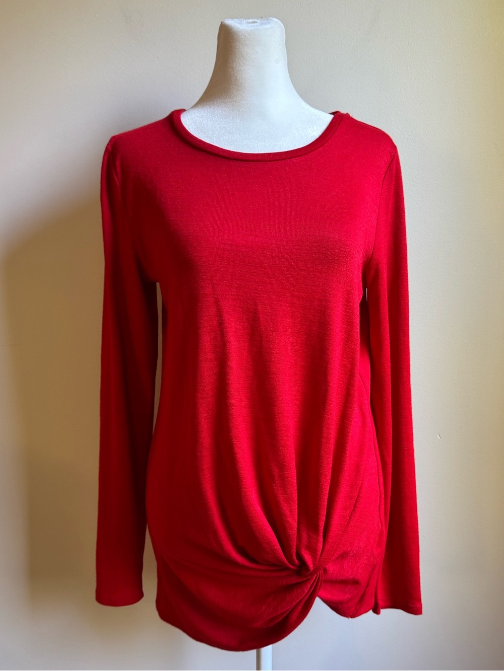 Banana Republic Women’s Long Sleeve Top Red Size Small